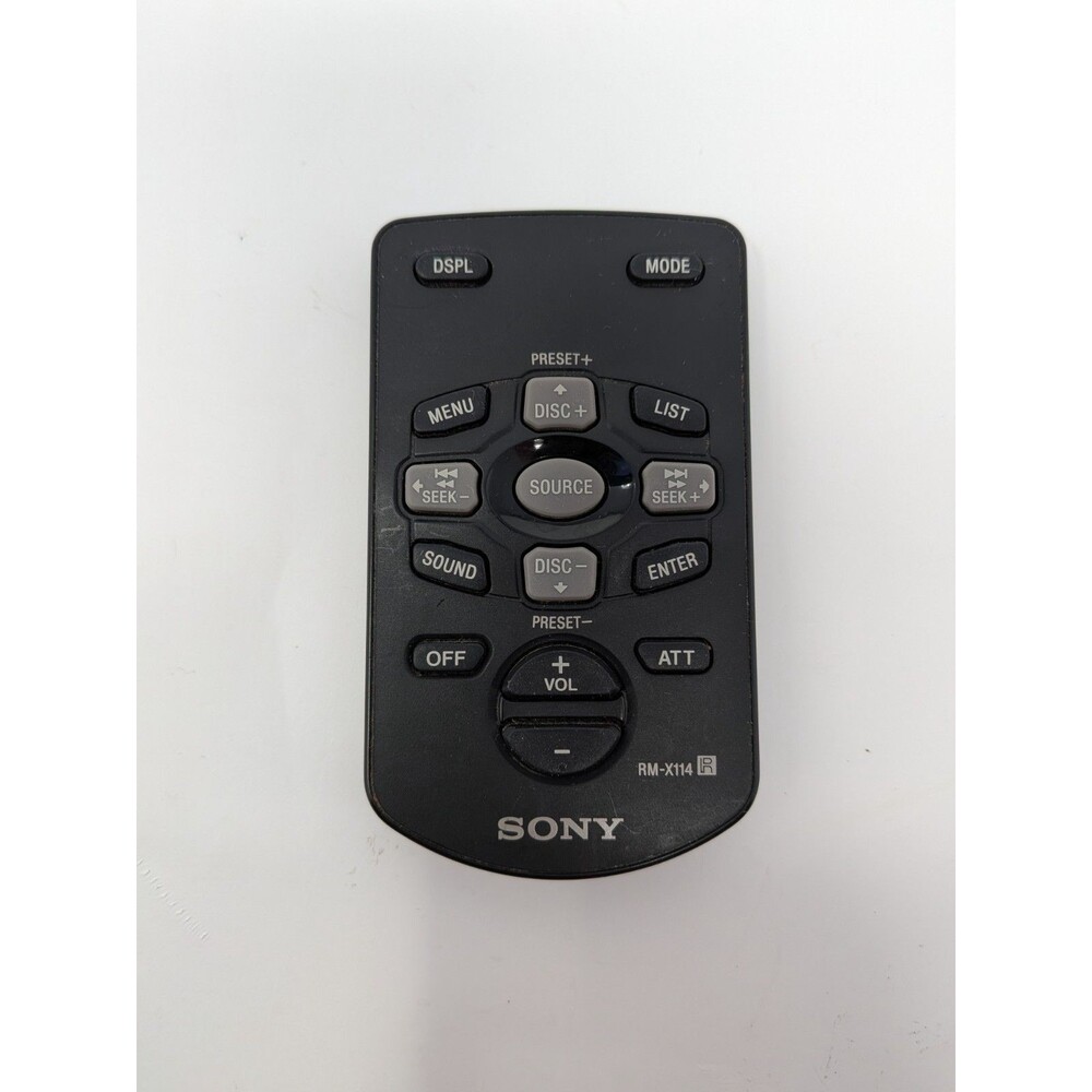 Sony Remote RM-X114 Original  CDXCA6 CDXCA660X CDXCA750 CDXF5700 CDXL410X